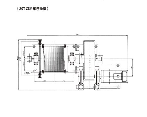 漳州20T雙料車卷?yè)P(yáng)機(jī)