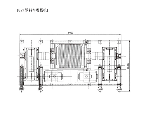 梧州32T雙料車卷揚機