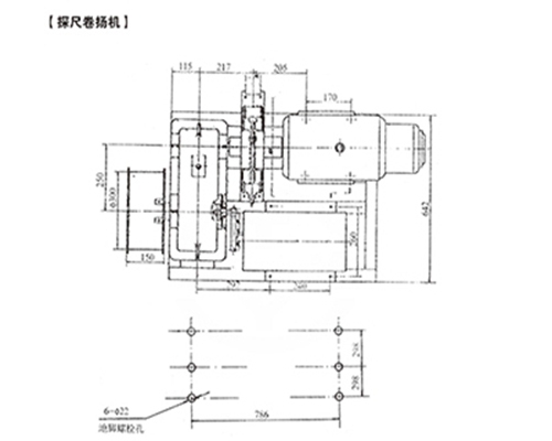 德陽探尺卷揚(yáng)機(jī)